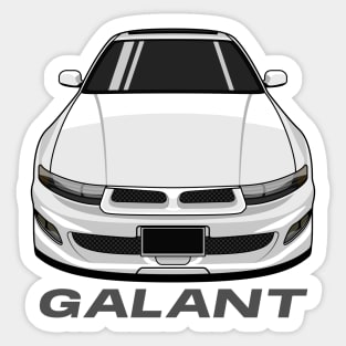 White Galant Sticker